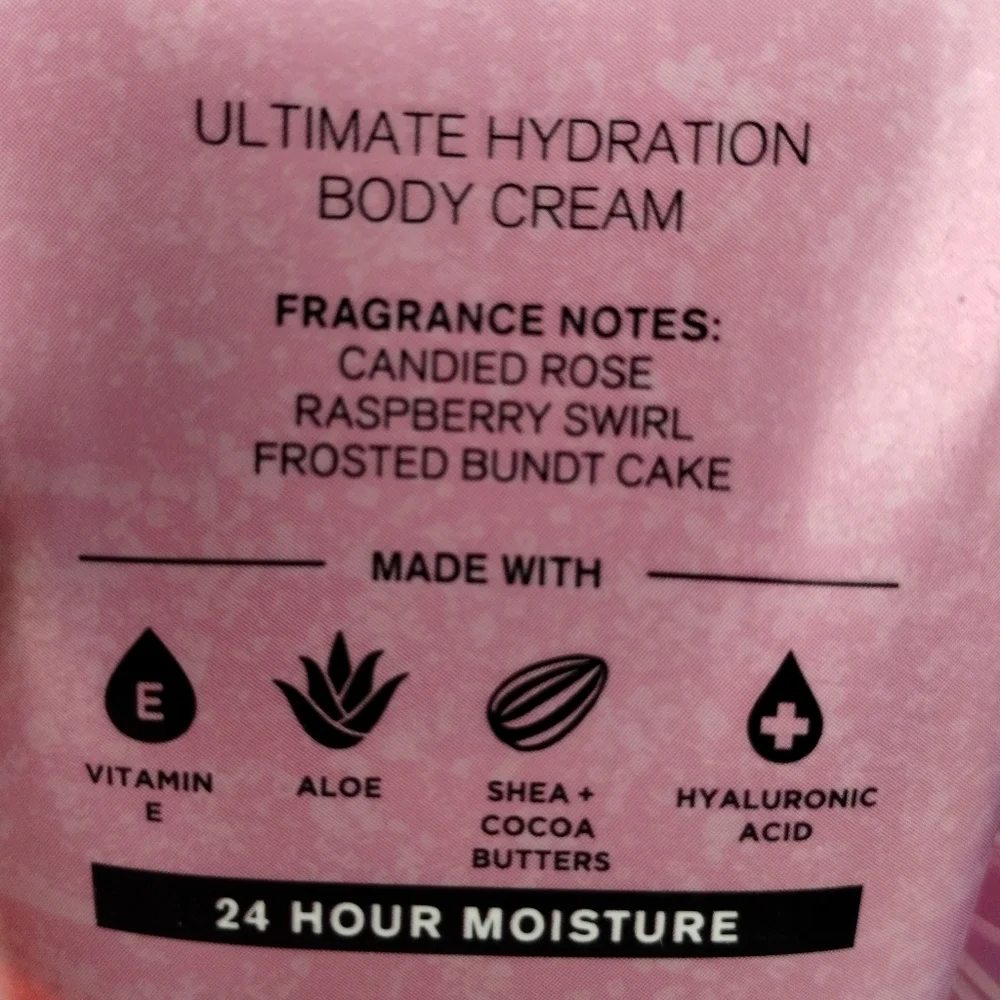 RARE Bath and Body Works Discontinued‎ 3-pcs SWEET PETAL POUND CAKE